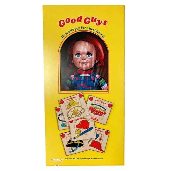 Universal Studios Halloween Horror‎ Nights 2023 HHN Chucky Good Guys Sign - Picture 2 of 10